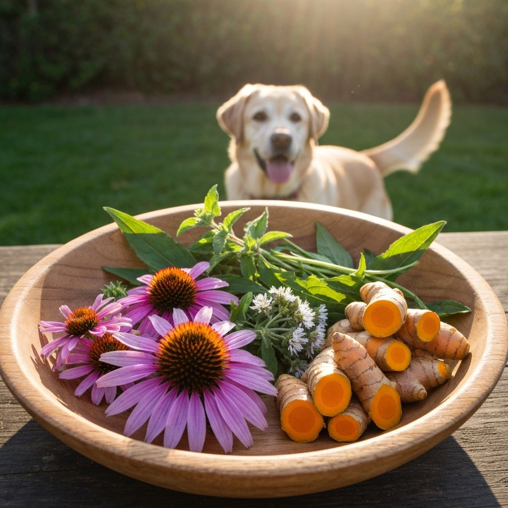 5 Herbs to Naturally Boost Your Dog's Immunity